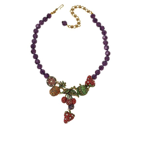 Heidi Daus "Captivating Compote" Crystal Beaded Necklace - Picture 4 of 4